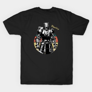 Cool Retro Knight II: Dignity T-Shirt